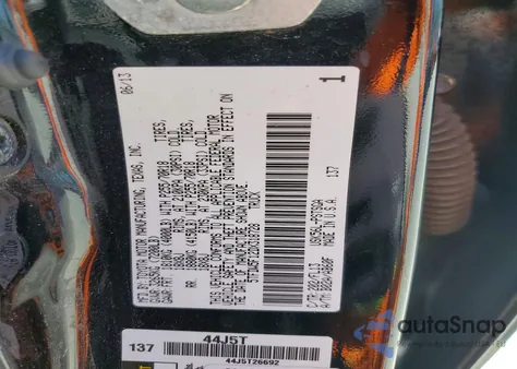 2013 Toyota Tundra Grade из США, поврежденный, VIN 5TFDW5F12DX318728